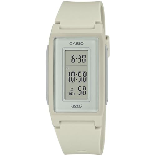 Casio Lf-10wh-8ef Watch, One Size, White/Silver