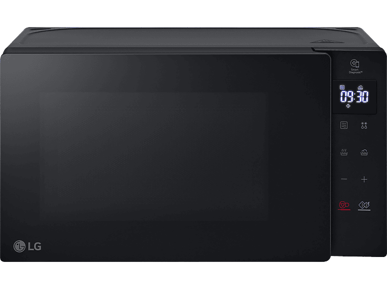LG MS2032GAS Solo Mikrowelle, 700 Watt mit i-Wave Technologie und Eco On-Energiesparmodus