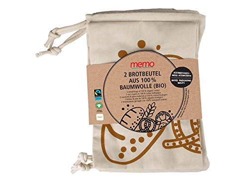 Unbekannt Memo | Brotbeutel 2er Pack
