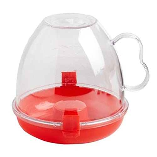 Mikrowellen Popcornmaker Popcornbereiter 17 x 15,5 x 15 cm Popcornmaschine Popcorn Maker Schüssel ohne Öl