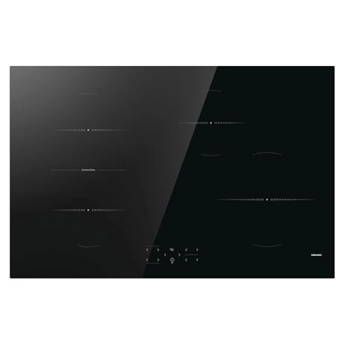 Hisense HI8421BSC Induktionskochfeld 80cm, 4 Zonen, ConnectZone, 2,3 kW Power Management, Timer - schwarz