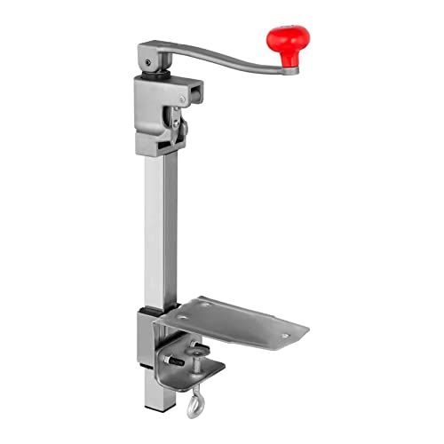 Royal Catering Tischdosenöffner RCTD-4 Dosenöffner Gastronomie Edelstahl Deckelöffner für große Dosen bis zu 52 cm