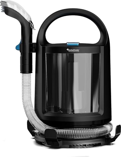 TurboTronic By Z-LINE Multi Waschsauger, 500W Spot Cleaner mit 1,6l Dual Tank, Nass-Sauger Haustier Notfall Teppich Flecken Reiniger Sprühsauger Schwarz