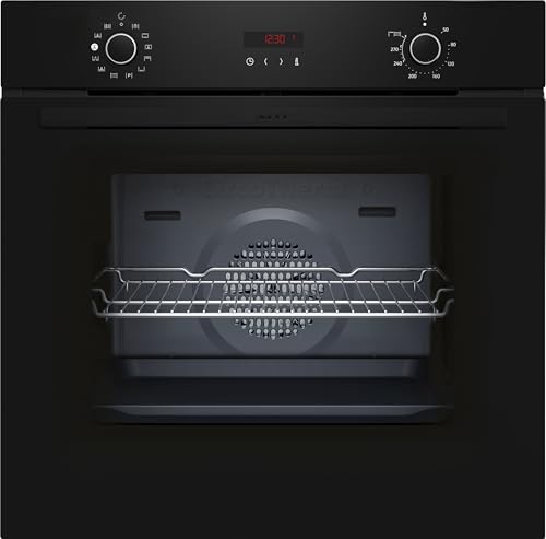 Neff N 30 B2CVG6AK3 Einbau-Backofen mit Dampfunterstützung, Schwarz, 60 x 60 cm