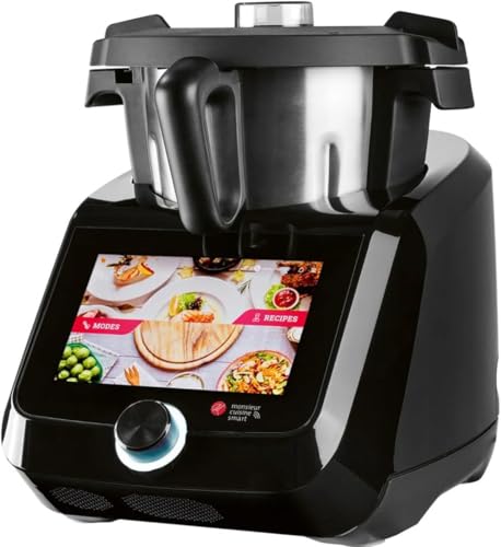 SilverCrest Monsieur Cuisine smart SKMS 1200 C1, Küchenmaschine mit 1200 W, 3 l Schüssel und WLAN-Funktion