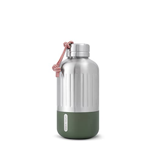 black+blum Explorer Isolierflasche, klein, olive, 650 ml