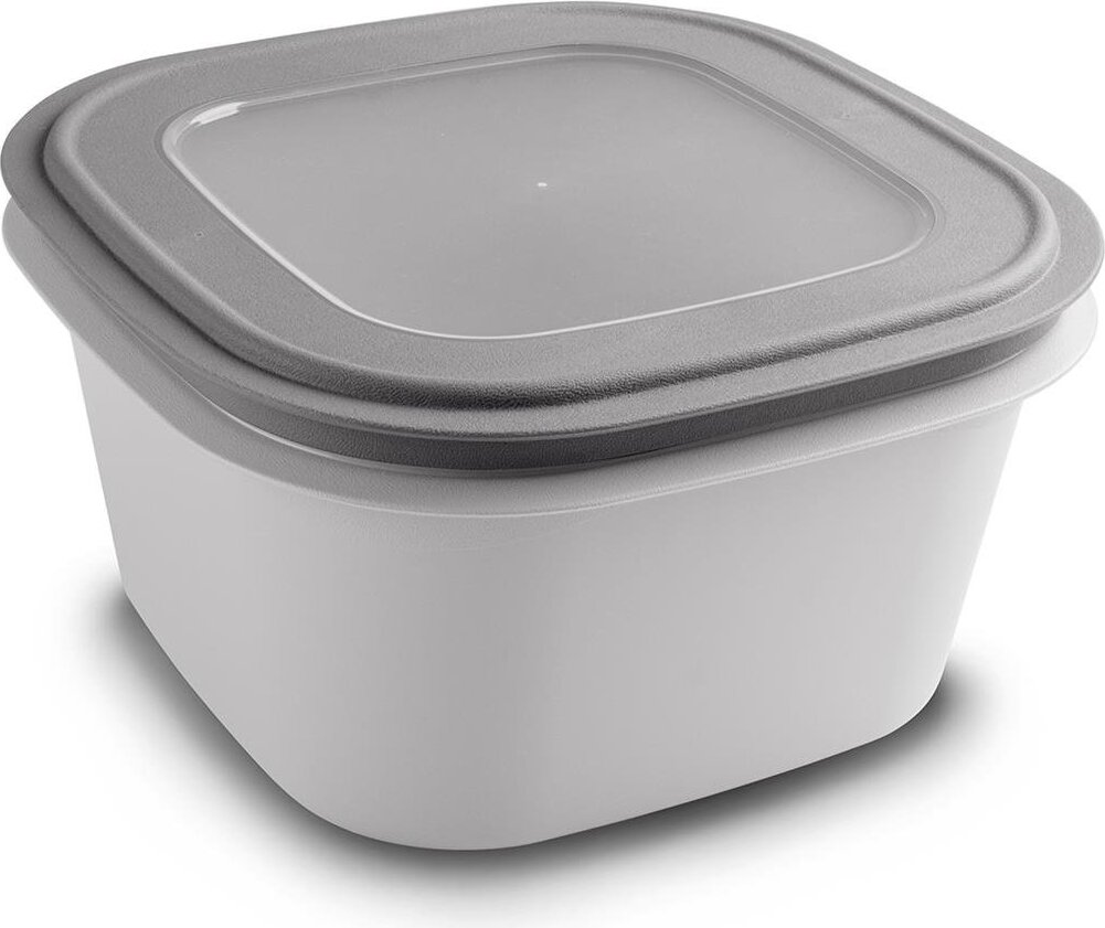 Sunware Frischhaltedose Sigma Home 3,8 L grau - BPA-frei, stapelbar, lebensmittelecht