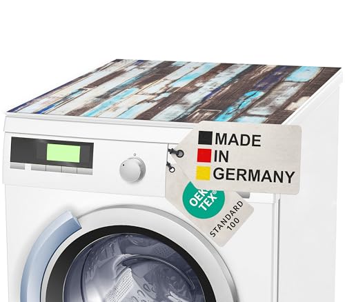 BAUHELD® Universal Waschmaschinen-Auflage [60x60cm] - Rutschfeste Vinyl-Beschichtung, zuschneidbar und waschbar bis 40°C, Made in Germany