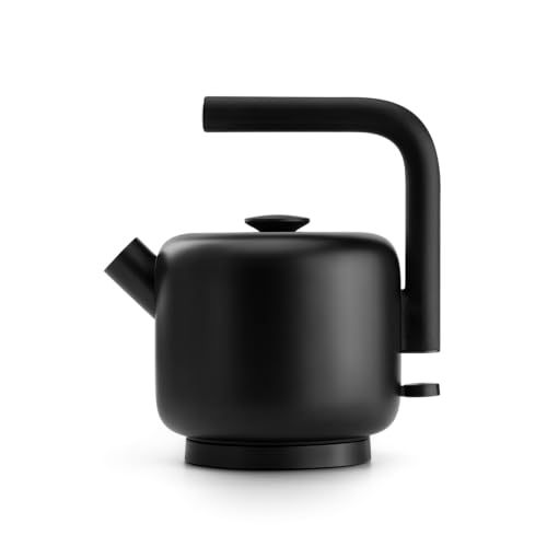 Fellow Clyde Electric Kettle - 1,5 Liter Kapazität - Stainless Steel, Modern Twist On Stovetop Design - Warm Water for Ramen, Oatmeal, Tea, Coffee & more - Large Capacity