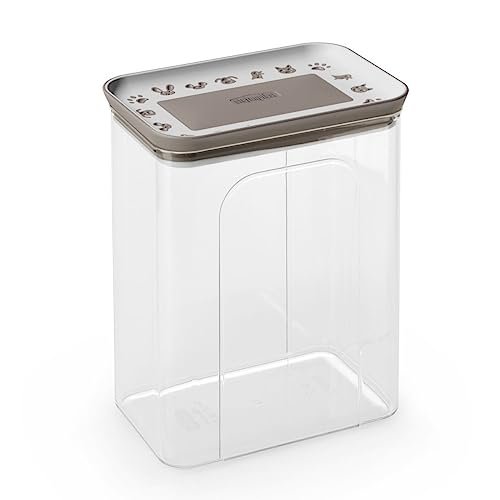 Snackbox, 2,2lt transp./braun,15,5x10x19,5cm - Preisvergleich