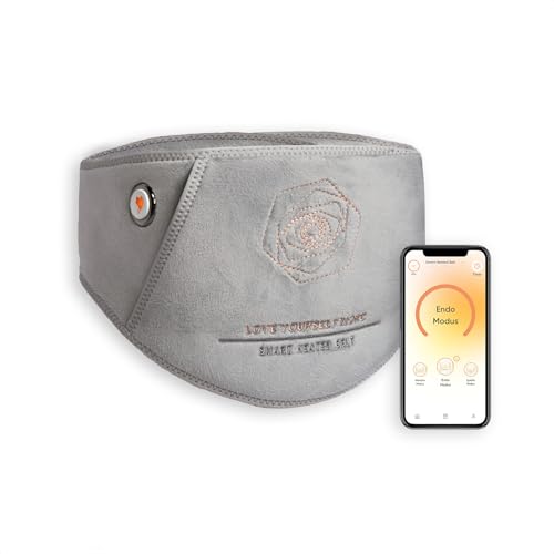 Vulpés BellyBelt, Infrarot-Wärmegürtel zur Linderung von Periodenschmerzen, Blasenentzündung und Endometriose, kabellos, mit Känguru-Tasche, entwickelt in Deutschland