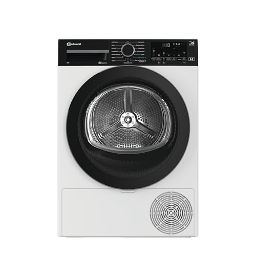 Bauknecht BT 8RC WS, Wärmepumpentrockner mit 8 kg, EEK C, Precision Dry, Adaptive Dry, HomeWhiz, weiss