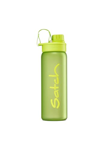 Satch Trinkflasche Sport, 650 ml Wasserflasche mit Easy-to-Drink Öffnung, 100 % auslaufsicher, geeignet für kohlensäurehaltige Getränke, in verschiedenen Farben erhältlich