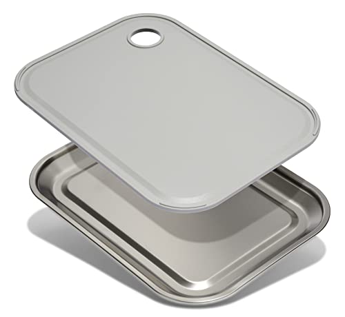 Hydro Flask OKPL035 CUT AND SERVE PLATTER BIRCH Flask, Steel