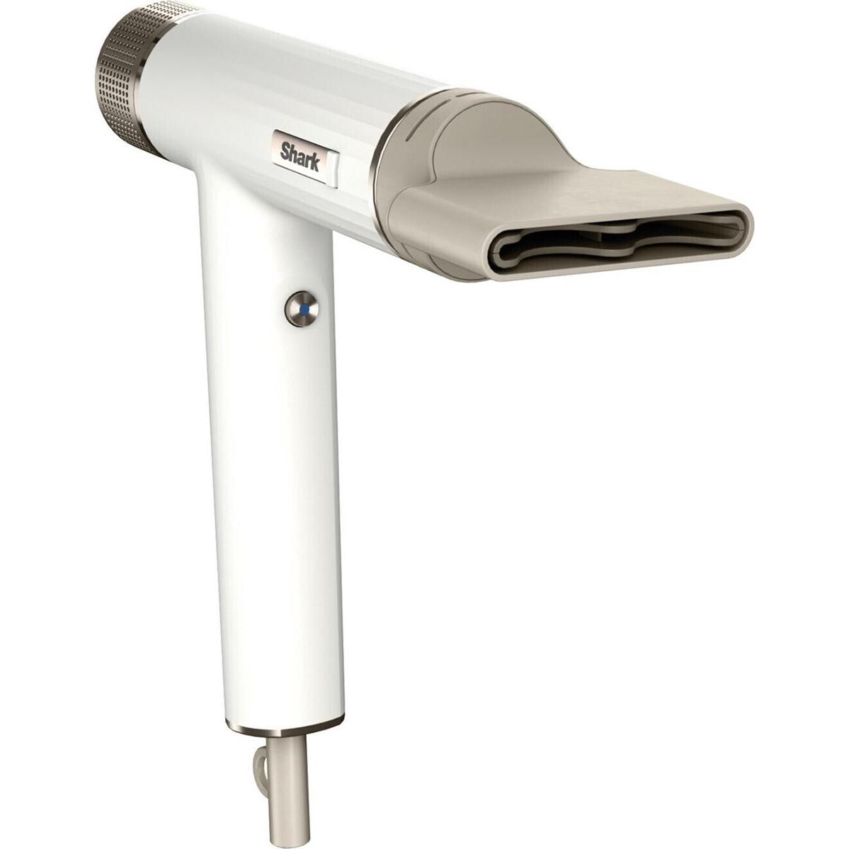 Ninja Shark HD333DE SpeedStyle, Föhn mit 3 Styling-Aufsätzen, Ionen-Technologie und Kalttaste, weiß