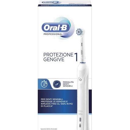 Oral-B Professional Clean 77211, Elektrische Zahnbürste mit Zahnfleischschutz und oszillierender Technologie für empfindliche Zähne