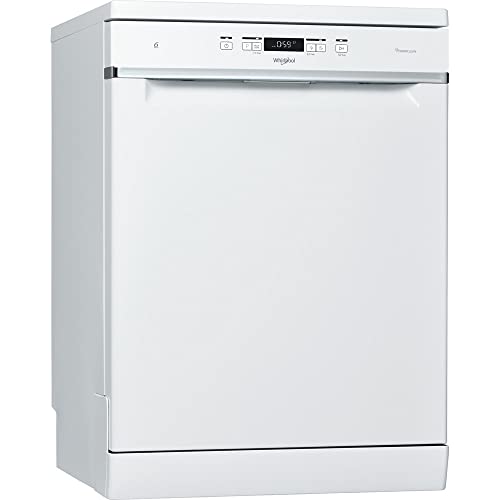 Whirlpool WFC3C42P, 60 cm Geschirrspüler mit 14 Gedecken, 42 dB, 8 Programmen und 6th Sense Timer, weiß