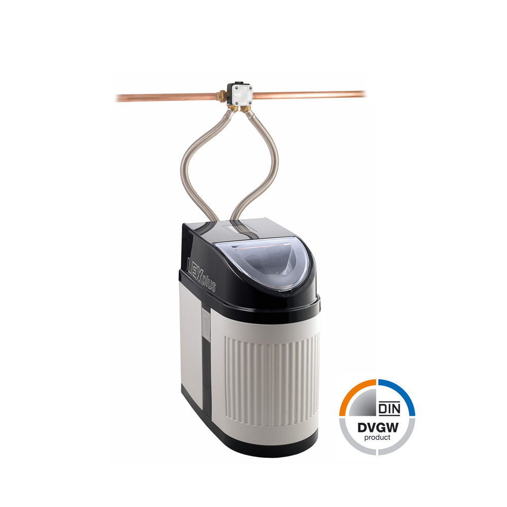 SYR Enthärtungsanlage LEX Plus 10 S Connect, internetfähig mit Glasdisplay und Sandwich-Flansch