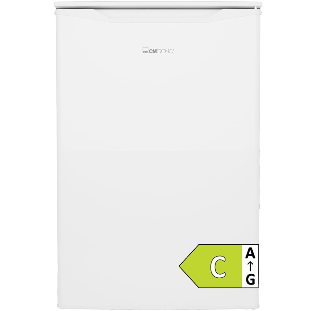 Clatronic GS 102, kleiner Gefrierschrank mit 87 Liter, leise 40 dB, 3 Schubladen, bis zu -18°C, weiß