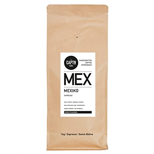 MEXIKO Espresso Ganze Bohnen, 1kg