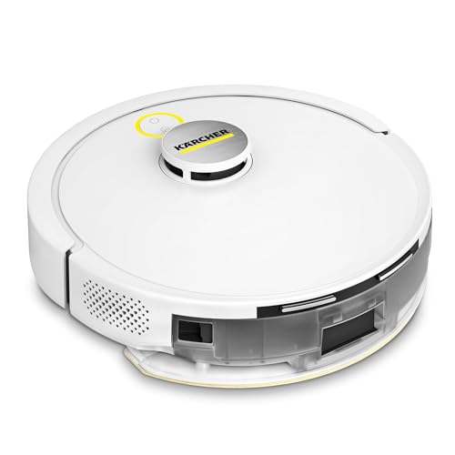 Kärcher RVC 3, Saug- und Wischroboter mit 15.000 Pa, App-Steuerung, Laser-Navigation, für Hartböden und Teppiche, automatisches Laden