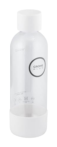Grohe GROHE Blue Fizz - Wasserflasche (Fassungsvermögen: 850ml, Bajonettverschluss, weiß)