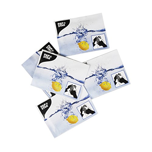 PAPSTAR 97200 Erfrischungstücher Citro, 14 x 14 cm, 250 Stück