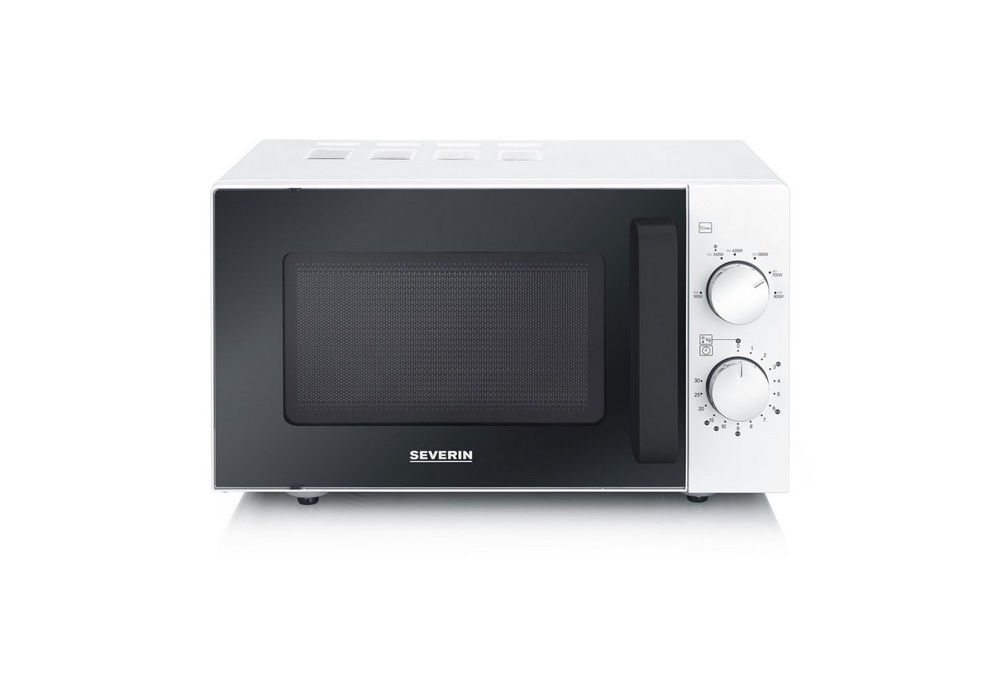 Severin MW 7574, Mikrowelle mit durchdachtem Design und einfacher Bedienung