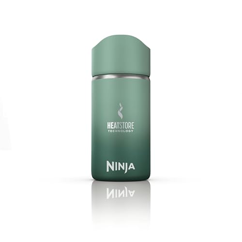 Ninja 300 ml Sip Perfect Thermosflasche für Heißgetränke, BPA-frei, spülmaschinenfest, Grün