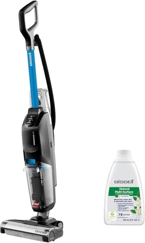 Bissell CrossWave HF2, Nass-Trockensauger mit Kabel, Saugen & Wischen für harte Böden, 3845N, Leichtgewicht, hohe Leistung, Selbstreinigung, inklusive natürlichem Multiflächenreiniger
