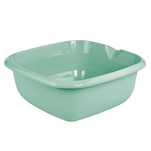 keeeper Universal-Schüssel mit Ausguss, Eckig, 13 l, 38 x 38 cm, Björk, Nordic Green