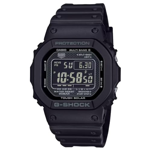 CASIO G-SHOCK Funkchronograph GW-5000HS-1ER, digitale Herrenuhr mit automatischem Kalender