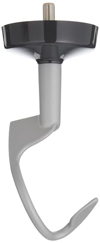 Kenwood Knethaken aus Aluminium KAT73.000CA, Zubehör für Kenwood Küchengeräte Küchenmaschinen, Rührhaken passend für alle Chef XL Küchenmaschinen, Spülmaschinenfest, Aluminium, Silber