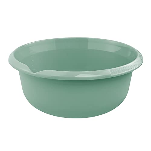 keeeper Universal-Schüssel mit Ausguss, Rund, 9 l, Ø 36 cm, Björk, Nordic Green