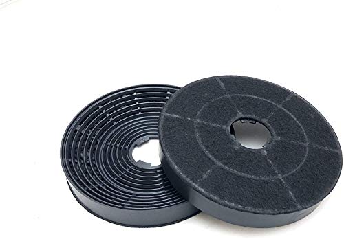 Keenberk - Aktivkohlefilter - Ersatzfilter für Amica KF 17146, KH 17190 E, IH 17200 E, KH 17180 E, KH 17181 E und FH 17161 E - runder Filter - Zubehör für Dunstabzugshauben