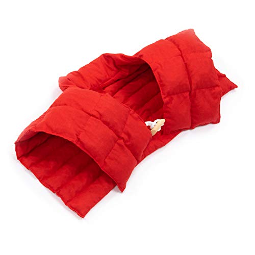 Amilian Kirschkernkissen Nacken Schulter Kirschkernkissen gross Nacken Wärmekissen Kirschkernkissen Mikrowelle Nackenwärmer Nackenkissen Körnerkissen Wärmekompresse Wärmekissen Nacken Schulter