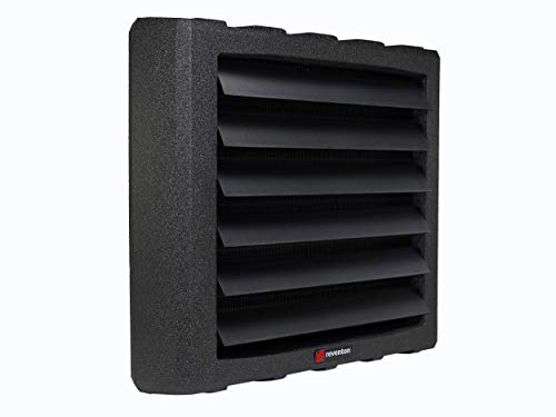 Reventon Lufterhitzer Hallenheizung Heizregister Heizgebläse HC35-3S 230V IP54 3-Stufen 0354, 40,1 kW Heizleistung, blau