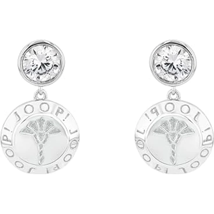 JOOP! Ohrringe 925 Sterling Silber, rhodiniert mit Zirkoniastein, Damen Ohrschmuck in Geschenkbox – Bild 4