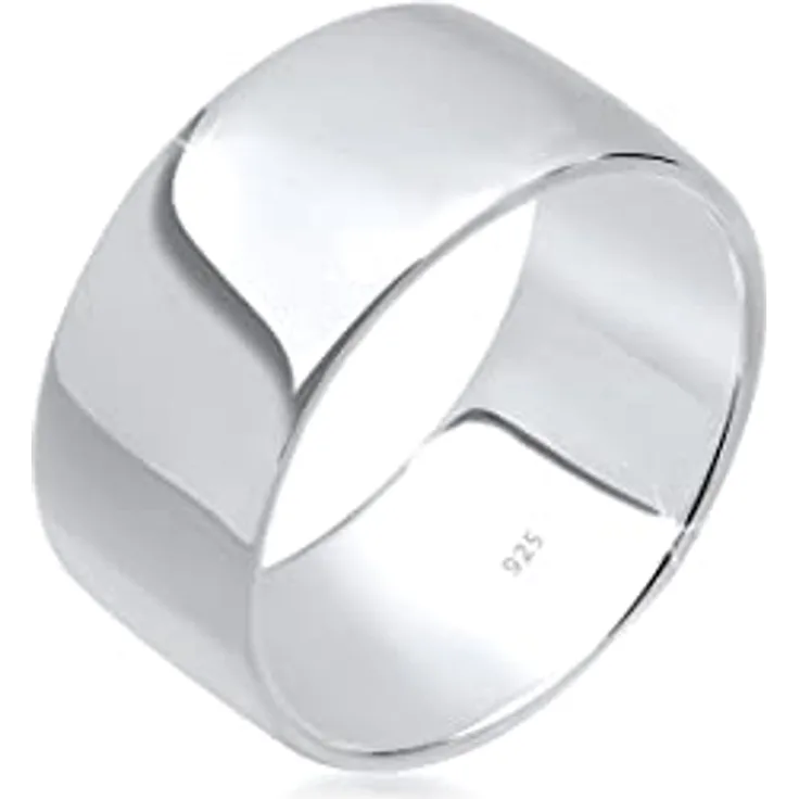 Elli Ring Damen Stacking Basic Geo, 925 Sterling Silber, handgefertigt und anlaufgeschützt