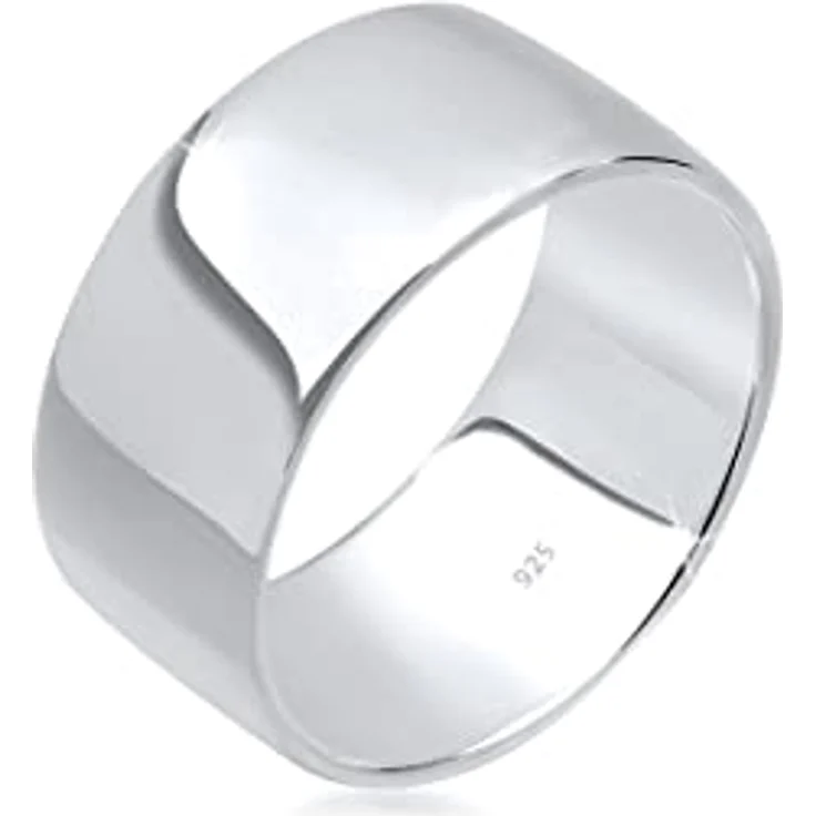 Elli Ring Damen Stacking Basic Geo, 925 Sterling Silber, handgefertigt und anlaufgeschützt – Bild 1