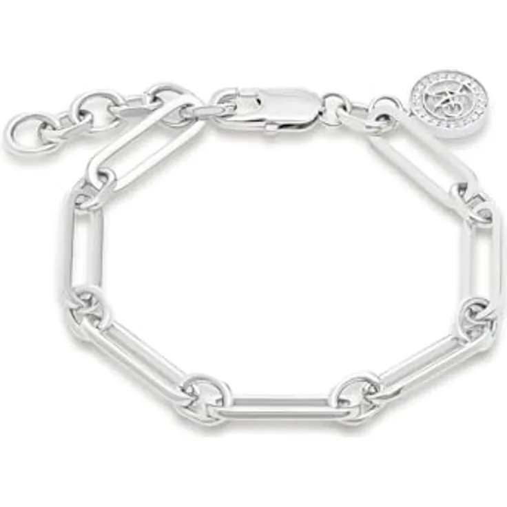 Guido Maria Kretschmer Damen-Armband Edelstahl mit 23 Zirkon, One Size, 88993802