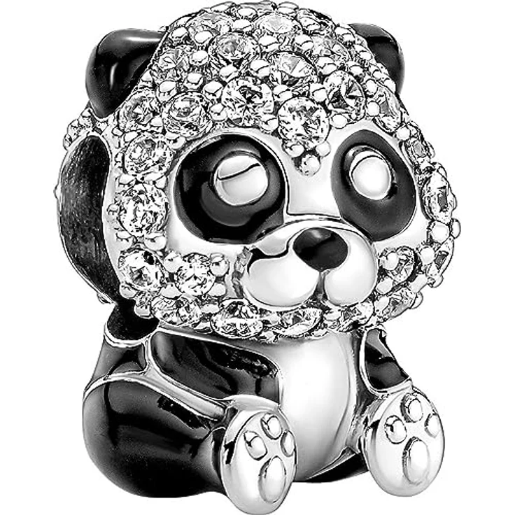 Pandora Damenring Moments 168289C01-50, eleganter Schmuckring für Damen, silberfarben – Bild 1