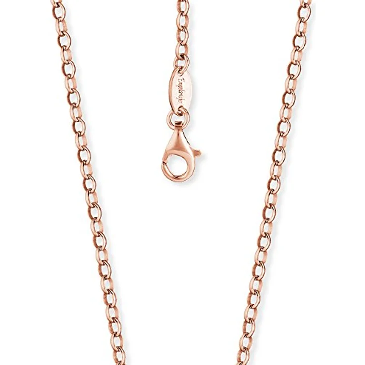 Engelsrufer Ankerkette Rosévergoldet, 925er Sterlingsilber, Stärke 2,85 mm, Länge 45 cm, nickelfrei – Bild 1