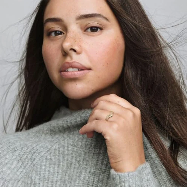 PANDORA SHINE Ring Timeless "Prinzessinnen Wünsche", 14k gelbvergoldet, Zirkonia, Größe 48 – Bild 2