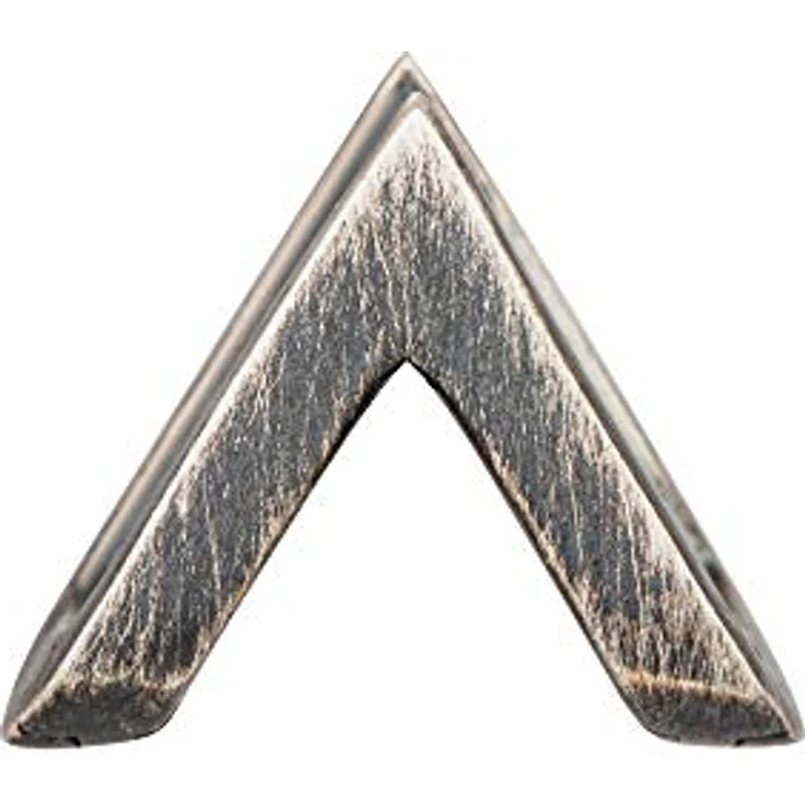 caÏ Herren Single Ohrring 925/- Sterling Silber, 13mm oxidiert silbergrau, modernes Design mit Etui – Bild 2