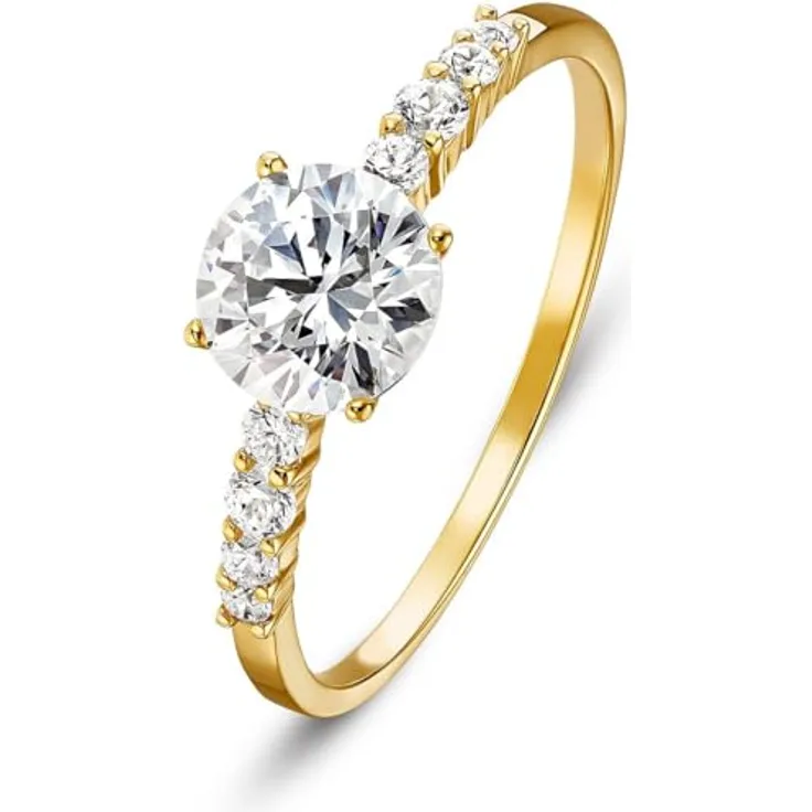 CHRIST Damenring 89208616, eleganter Damenring in zeitlosem Design