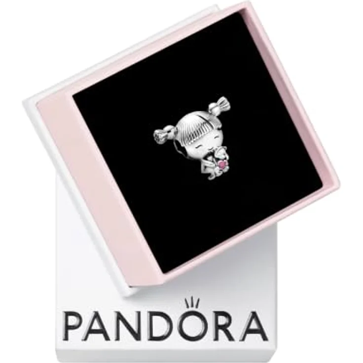 Pandora Charm Moments Kleines Mädchen, Charm-Anhänger mit detailreicher Gestaltung – Bild 1