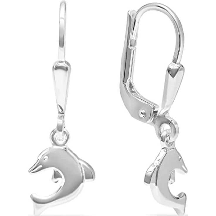 LITTLE FRIENDS FAVS Mädchen-Ohrhänger 925er Silber, Länge 2,2 cm, mit Geschenkbox – Bild 1