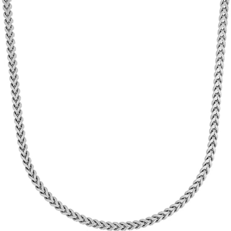 Joop! Herren-Halskette aus Edelstahl, 60 cm, Silbern, in Schmuck Geschenk Box – Bild 1