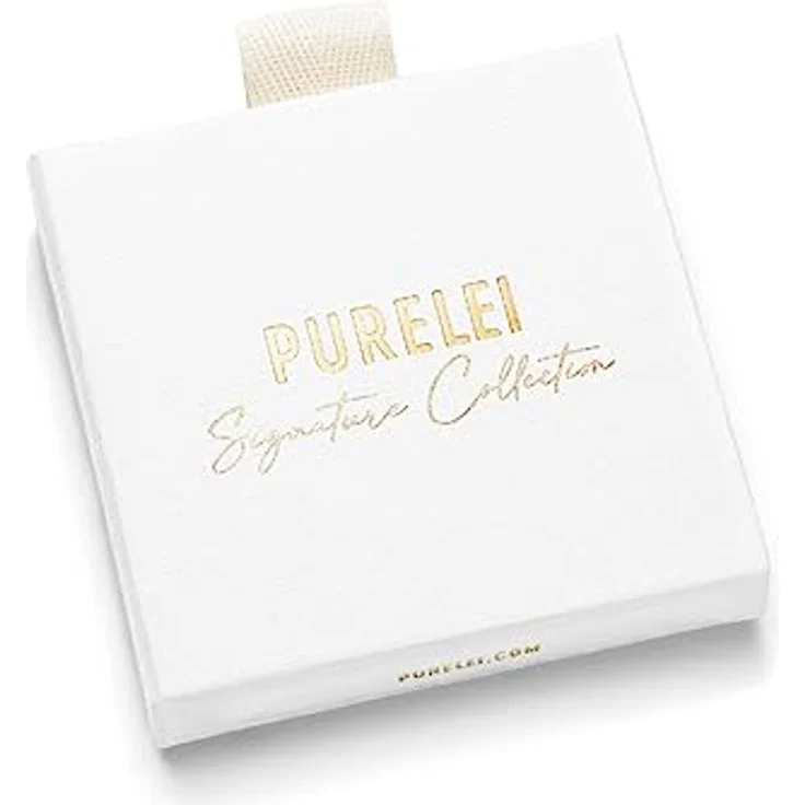 Purelei Poetic Kette (Gold), Edelstahl-Halskette mit rundem Anhänger und Zirkonia, wasserfest, verstellbar 50-55 cm, Geschenk für Frauen – Bild 5